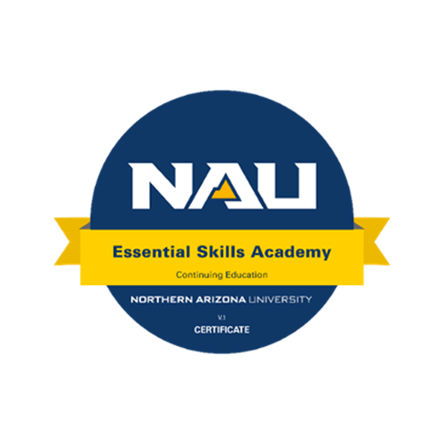 NAU Essential Skills Academy Certification